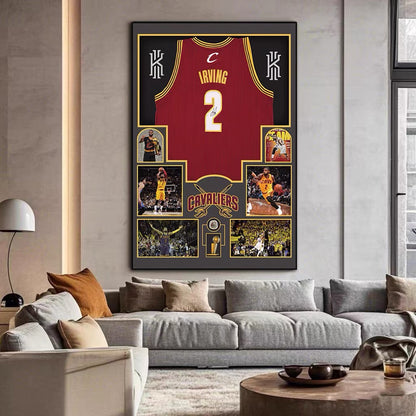 Kyrie Irving's Jersey WallArt (Graphic Jersey)
