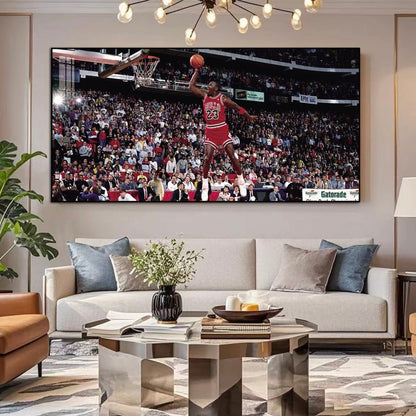 Art mural en jersey de Michael Jordan (maillot graphique)