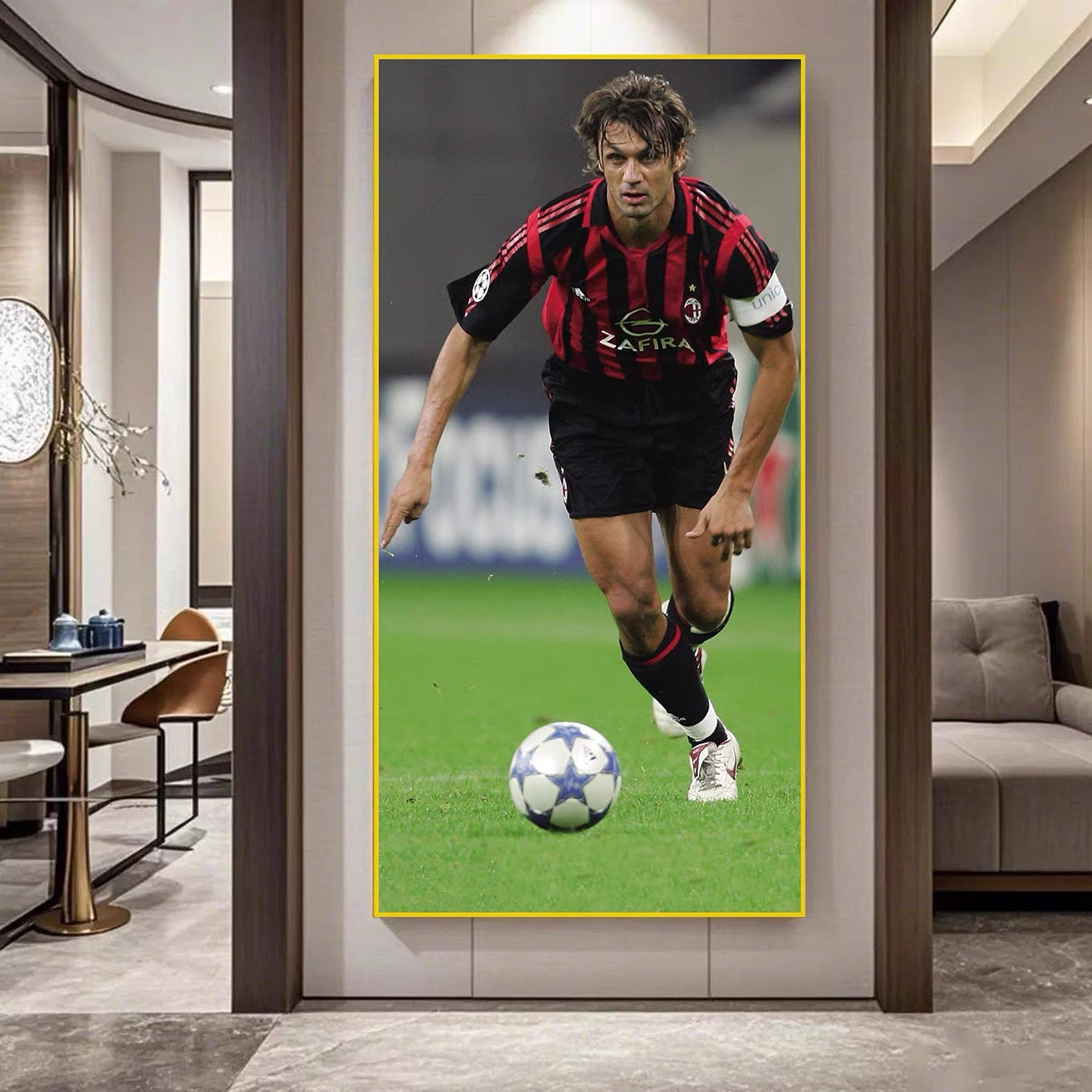 Maldini · Inzaghi · Kaká | AC Milan - Vertical 1:2 WallArt
