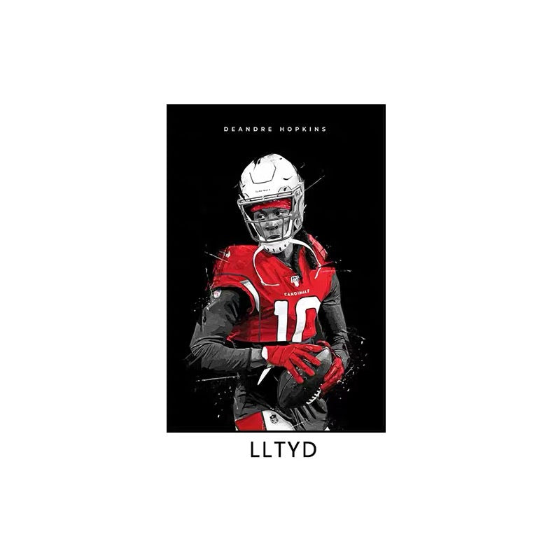 American Football Wall Art Poster – Sports Bar & Betting Shop Decor