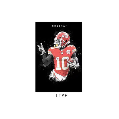 American Football Wall Art Poster – Sports Bar & Betting Shop Decor