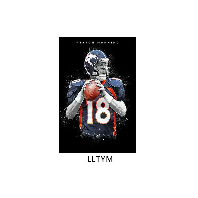 American Football Wall Art Poster – Sports Bar & Betting Shop Decor