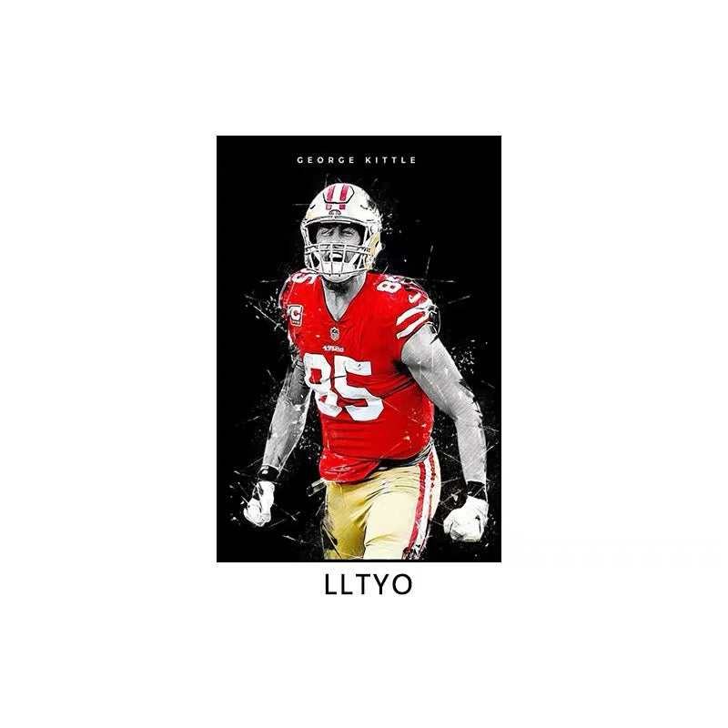 American Football Wall Art Poster – Sports Bar & Betting Shop Decor