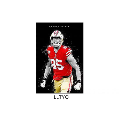 American Football Wall Art Poster – Sports Bar & Betting Shop Decor