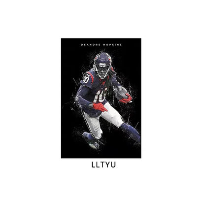 American Football Wall Art Poster – Sports Bar & Betting Shop Decor