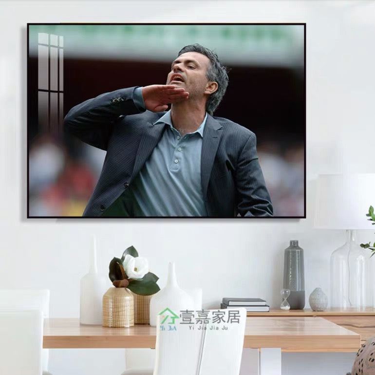 José Mourinho · Pep Guardiola · Diego Simeone Football Coach Poster – Iconic Club Wall Art