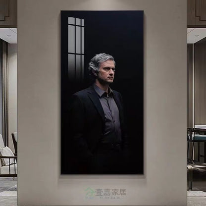 José Mourinho · Pep Guardiola · Diego Simeone Football Coach Poster – Iconic Club Wall Art