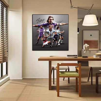 Batistuta Football Legend Poster – Iconic Sports Wall Art