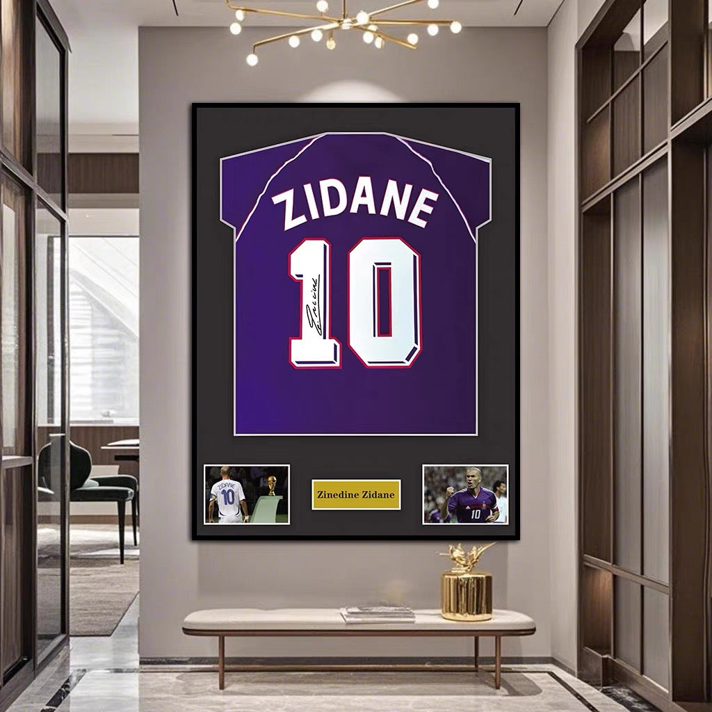 Zinedine Zidane 2006 World Cup Headbutt Poster – Iconic Football History Wall Art