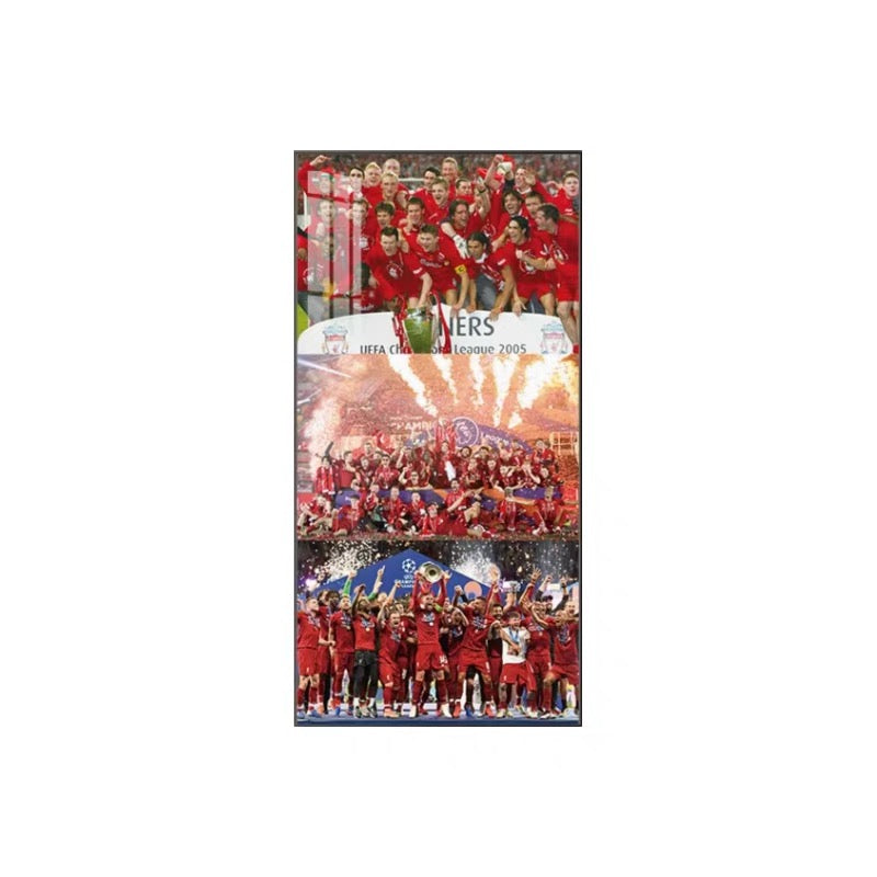 Steven Gerrard LFC Poster – Football Legend Wall Art for Room Decor