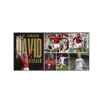 Beckham Iconic Football Poster – Classic Sports Wall Decor