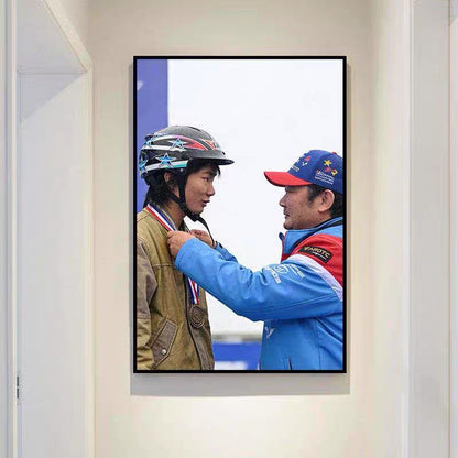 🏍️ Zhang Xue 820RR Superbike Wall Art – WSBK Inspired Motorcycle Poster