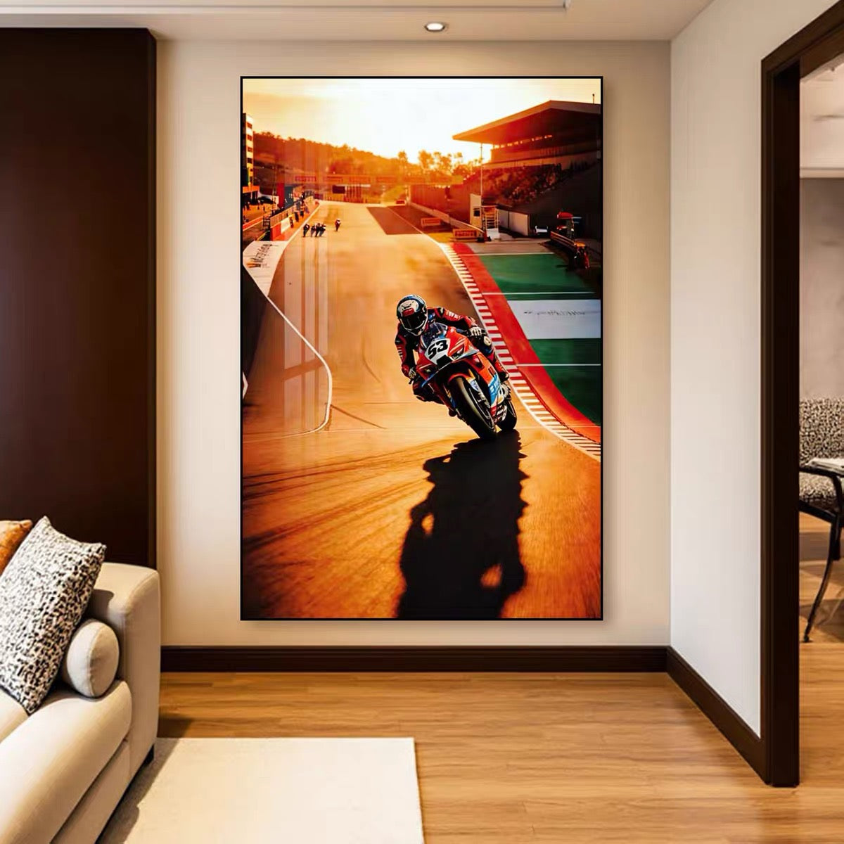 🏍️ Zhang Xue 820RR Superbike Wall Art – WSBK Inspired Motorcycle Poster