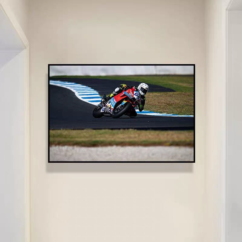 🏍️ Zhang Xue 820RR Superbike Wall Art – WSBK Inspired Motorcycle Poster