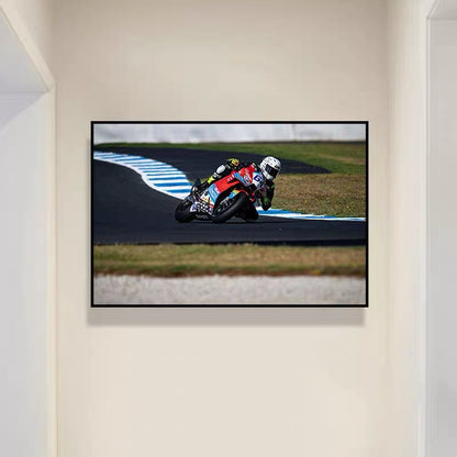 🏍️ Zhang Xue 820RR Superbike Wall Art – WSBK Inspired Motorcycle Poster
