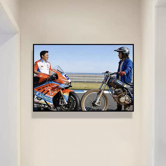 🏍️ Zhang Xue 820RR Superbike Wall Art – WSBK Inspired Motorcycle Poster