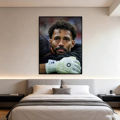 Vozinha Cape Verde Goalkeeper Hero Save Poster – World Cup Football Wall Art