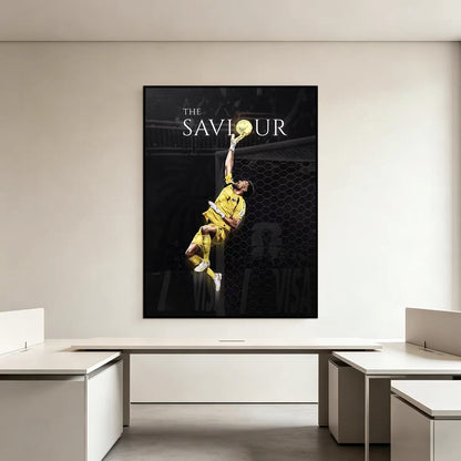 Vozinha Cape Verde Goalkeeper Hero Save Poster – World Cup Football Wall Art