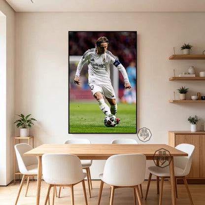 Ronaldo & Modrić Real Madrid Champions League Legend Poster – Football Club Wall Art