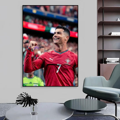 Cristiano Ronaldo Last Dance World Cup Poster – Portugal Football Legend Wall Art