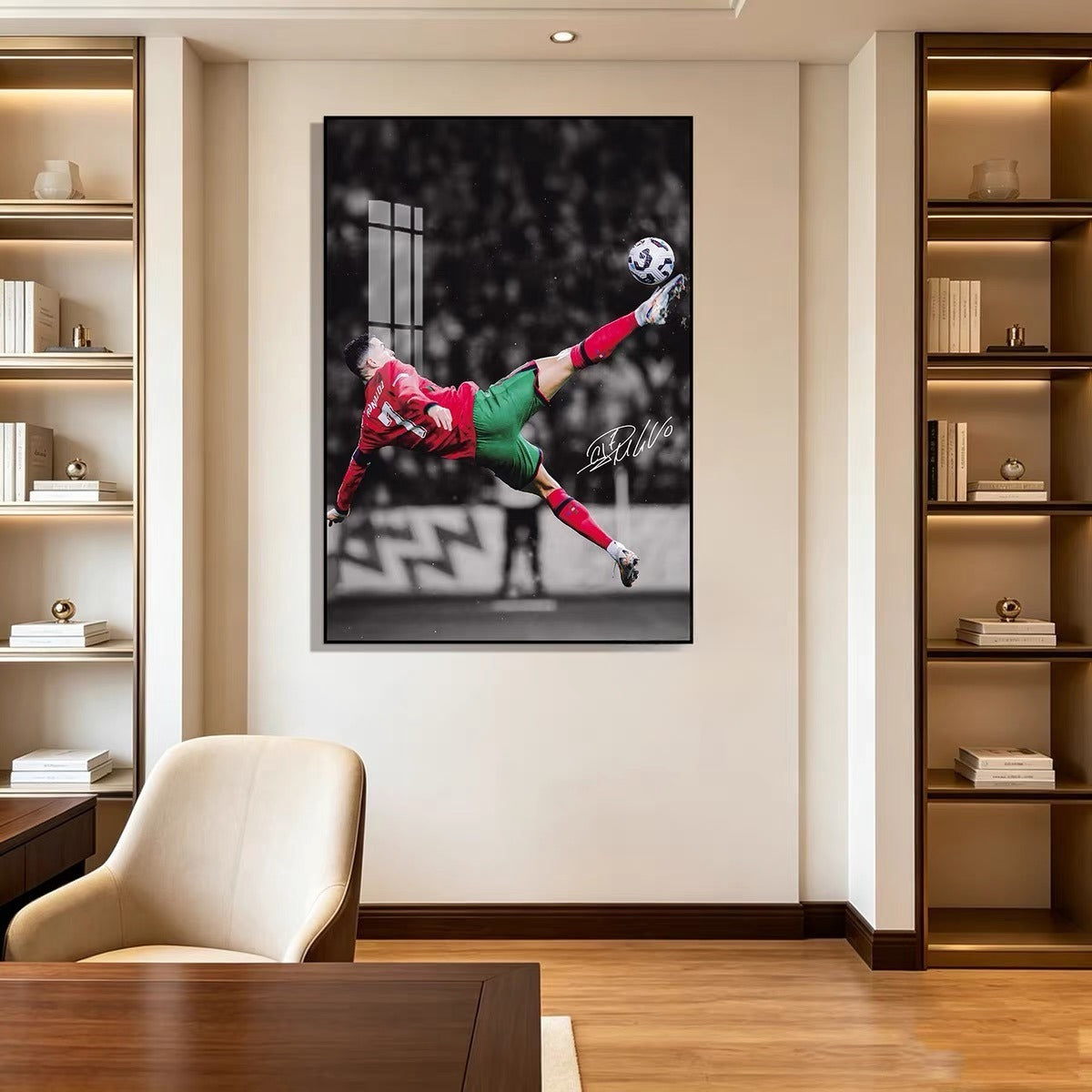 Cristiano Ronaldo Last Dance World Cup Poster – Portugal Football Legend Wall Art