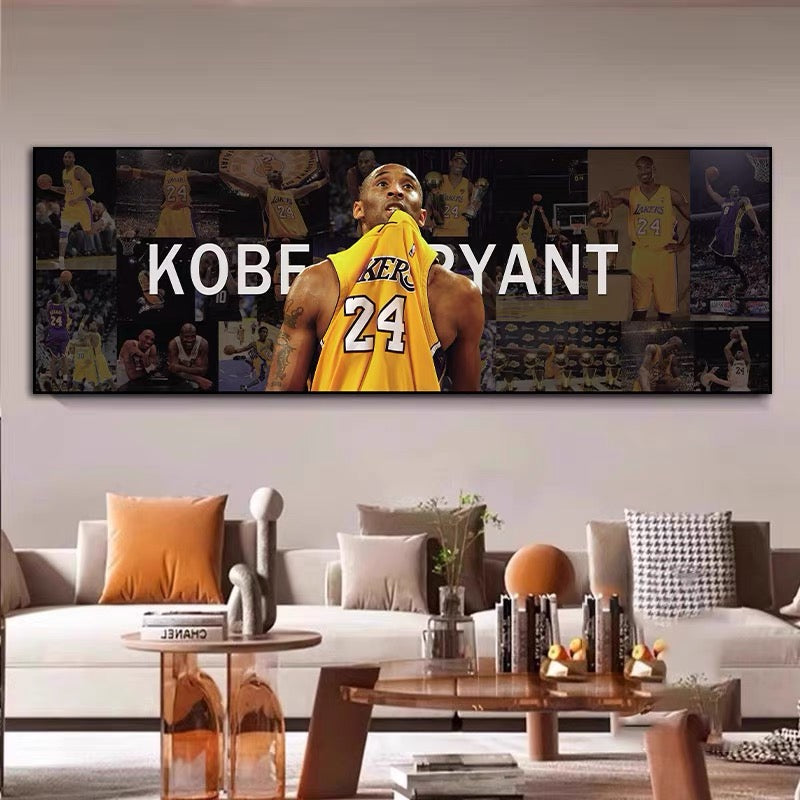Kobe Bryant Black Mamba 🐍 Career Poster – Basketball Legend Wall Art