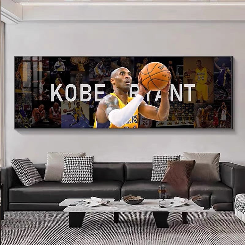 Kobe Bryant Black Mamba 🐍 Career Poster – Basketball Legend Wall Art