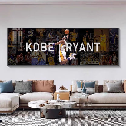 Kobe Bryant Black Mamba 🐍 Career Poster – Basketball Legend Wall Art
