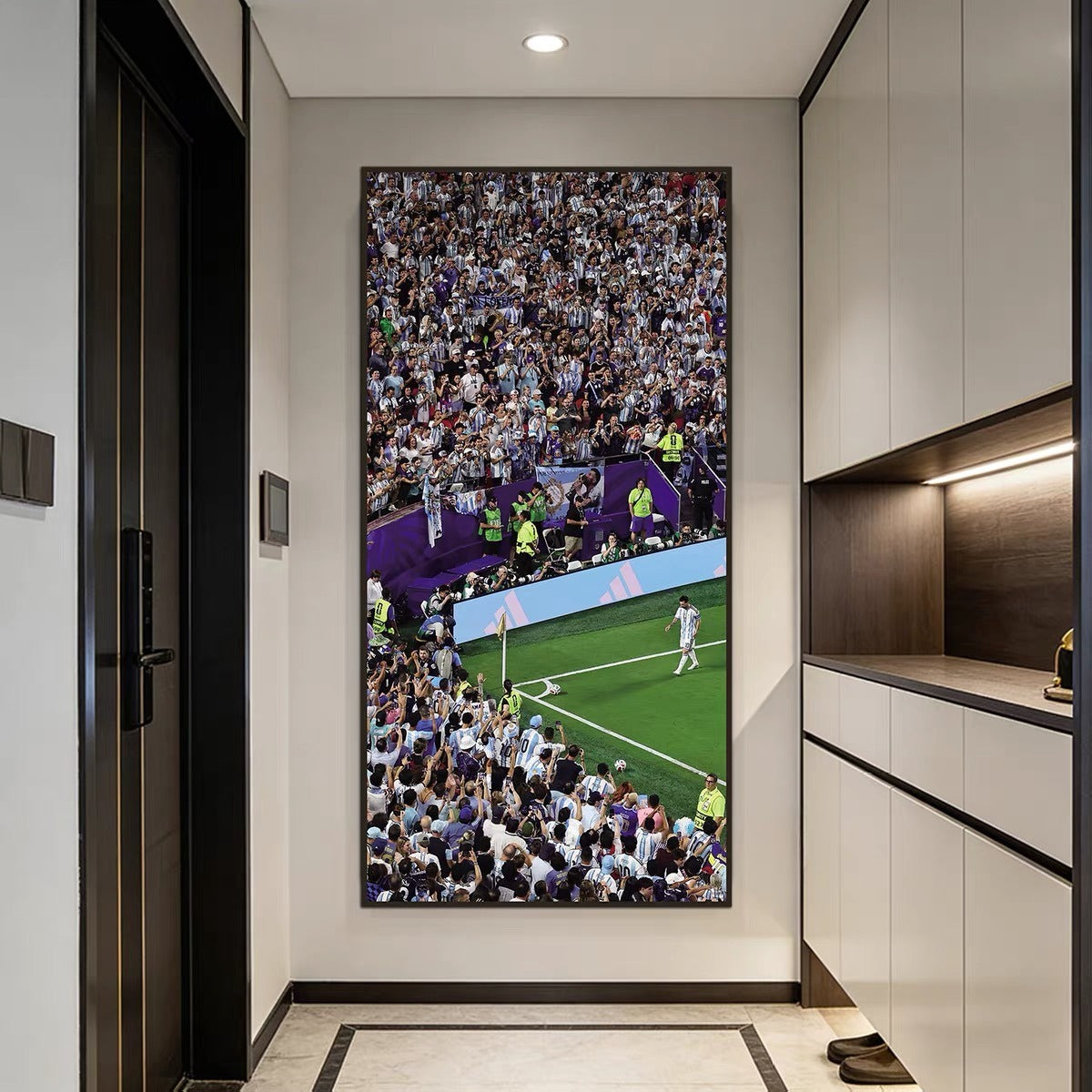 Lionel Messi Argentina 2026 World Cup Champions Poster – Football Legend Wall Art