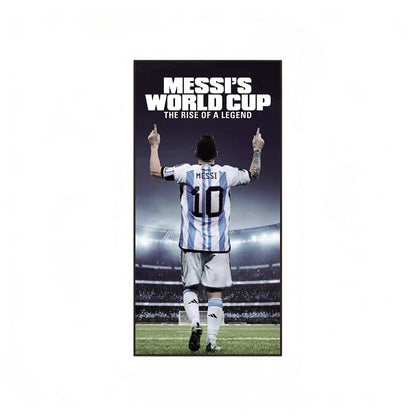 Lionel Messi Argentina 2026 World Cup Champions Poster – Football Legend Wall Art