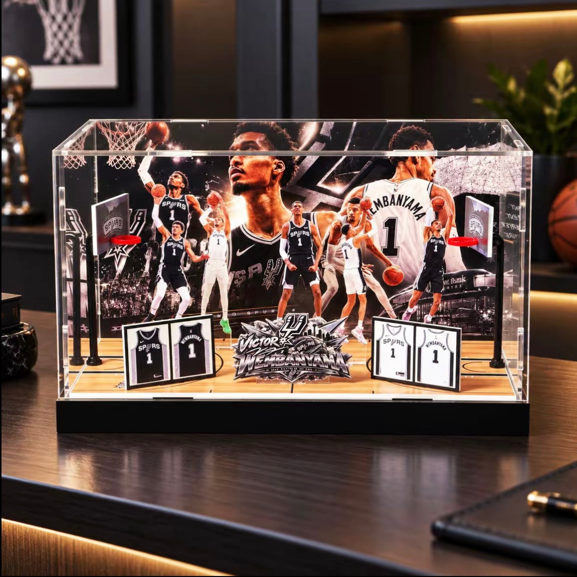 Classic Basketball and Football Star Figurine Model - Birthday Gifts