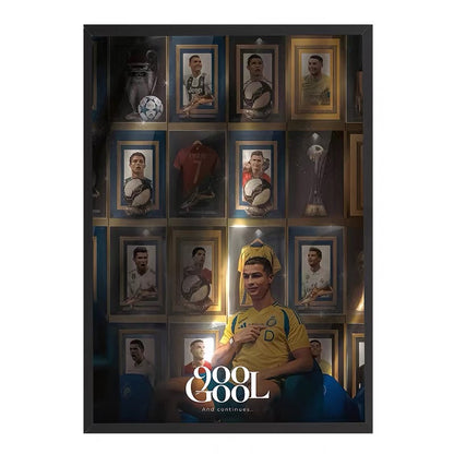 Cristiano Ronaldo 900 Goals Milestone Poster – Portugal Football Legend Wall Art