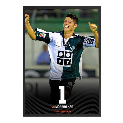 Cristiano Ronaldo 900 Goals Milestone Poster – Portugal Football Legend Wall Art