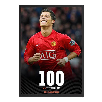 Cristiano Ronaldo 900 Goals Milestone Poster – Portugal Football Legend Wall Art