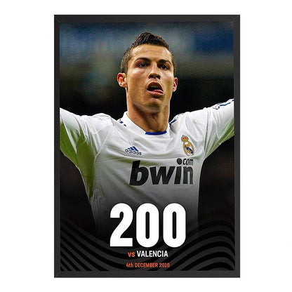 Cristiano Ronaldo 900 Goals Milestone Poster – Portugal Football Legend Wall Art
