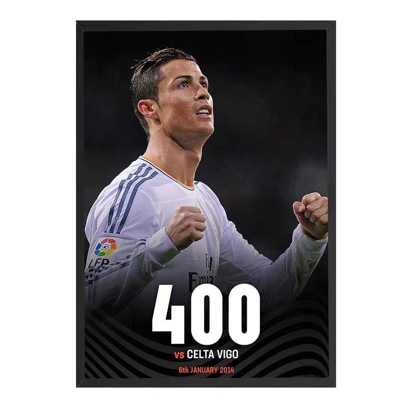 Cristiano Ronaldo 900 Goals Milestone Poster – Portugal Football Legend Wall Art