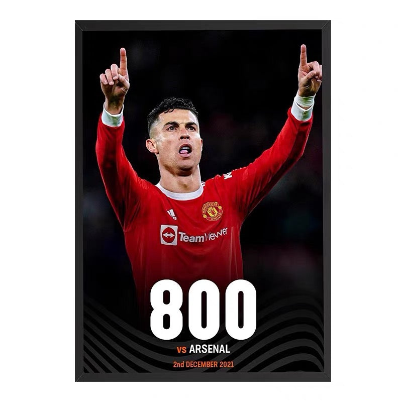 Cristiano Ronaldo 900 Goals Milestone Poster – Portugal Football Legend Wall Art