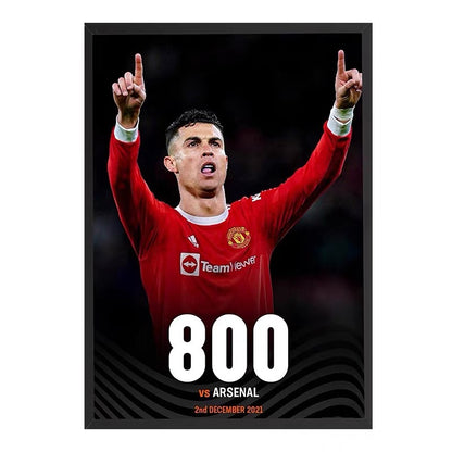 Cristiano Ronaldo 900 Goals Milestone Poster – Portugal Football Legend Wall Art