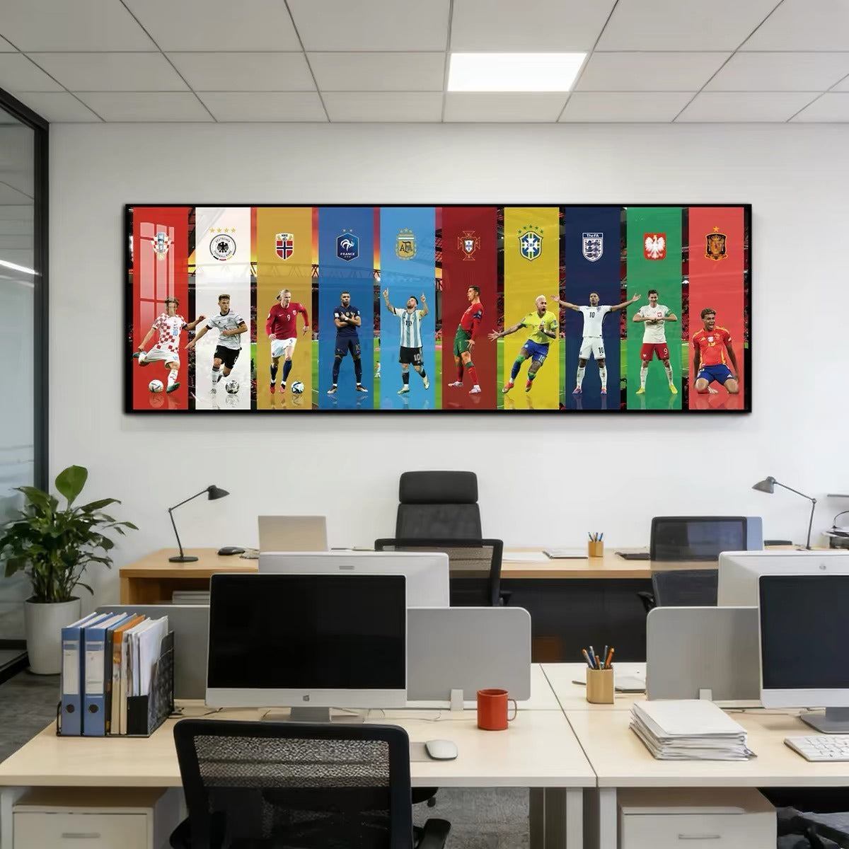 GOAT | Football Legend Wall Art for Soccer Fans