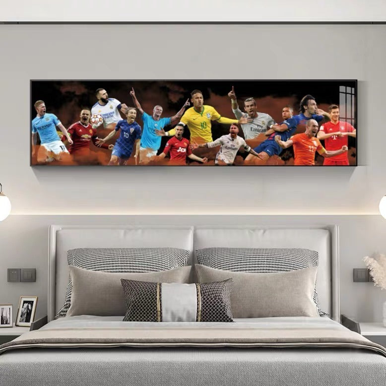 GOAT | Football Legend Wall Art for Soccer Fans