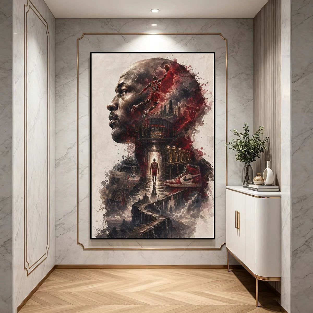Kobe Bryant LeBron James Stephen Curry Basketball Legends Poster – NBA Wall Art