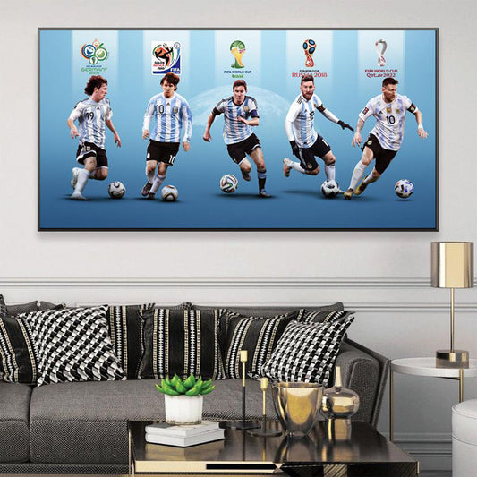 Lionel Messi - Horizontal 2:1 WallArt