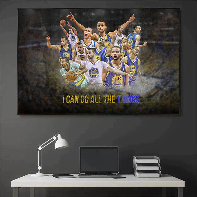 Stephen Curry Horizontal 3:2 WallArt