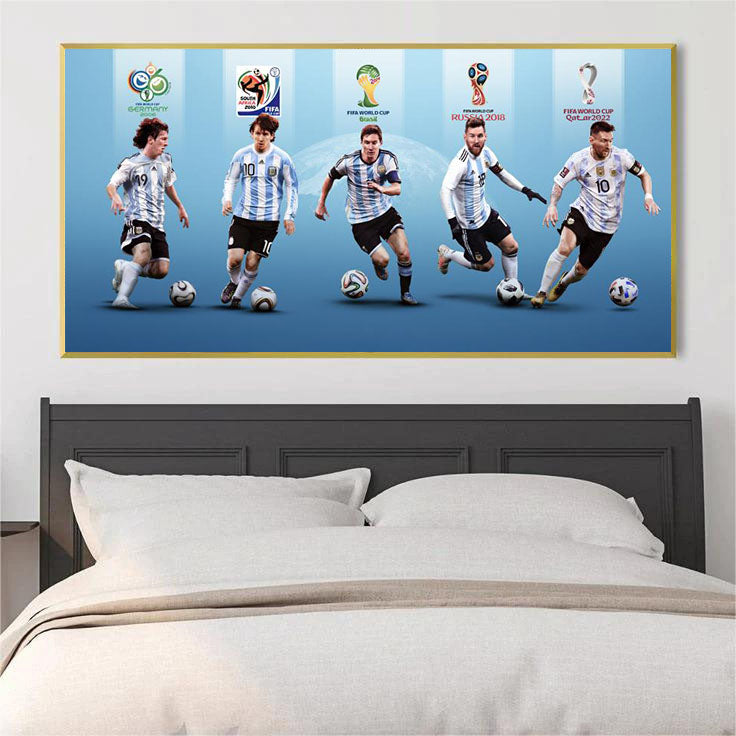 Lionel Messi - Horizontal 2:1 WallArt