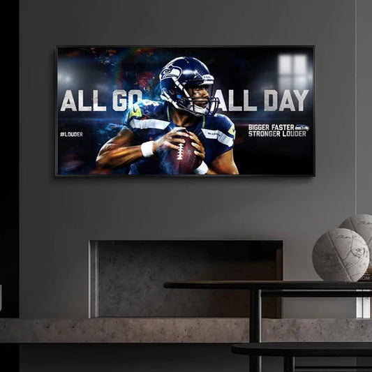 Russell Wilson - 2:1 WallArt