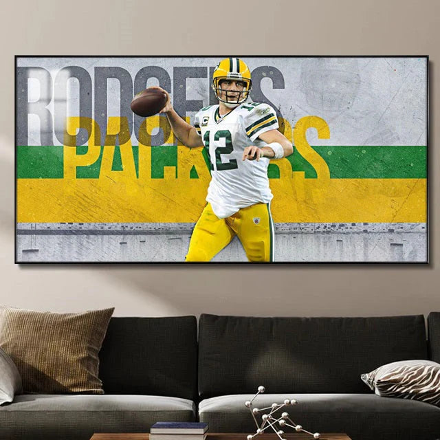 Aaron Rodgers - Horizontal 2:1 WallArt