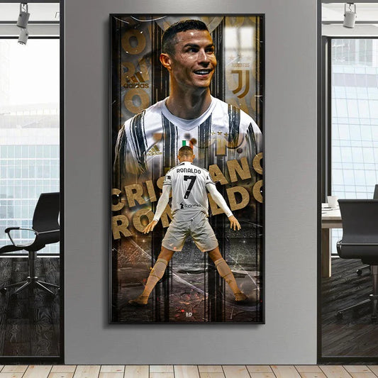 Cristiano Ronaldo Juventus - Vertical 1:2 WallArt