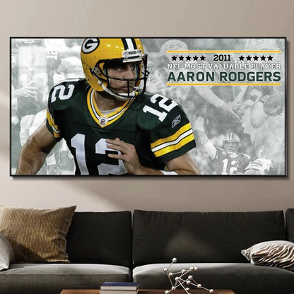 Aaron Rodgers - Horizontal 2:1 WallArt