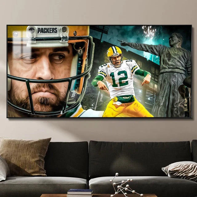 Aaron Rodgers - Horizontal 2:1 WallArt