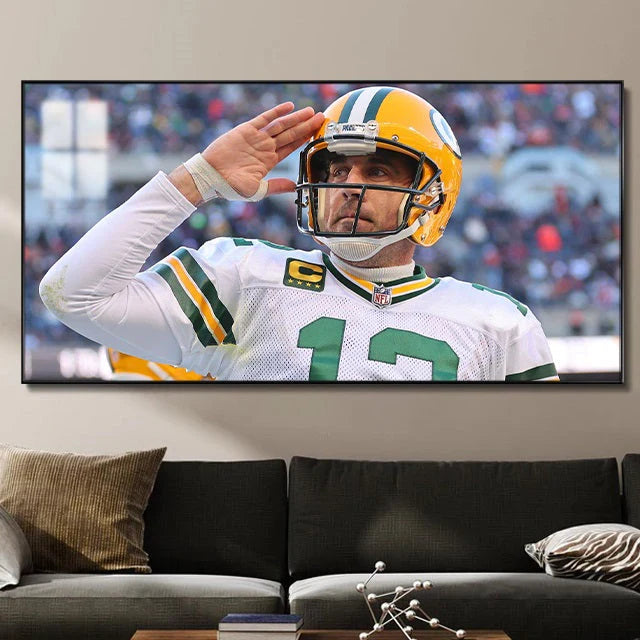 Aaron Rodgers - Horizontal 2:1 WallArt